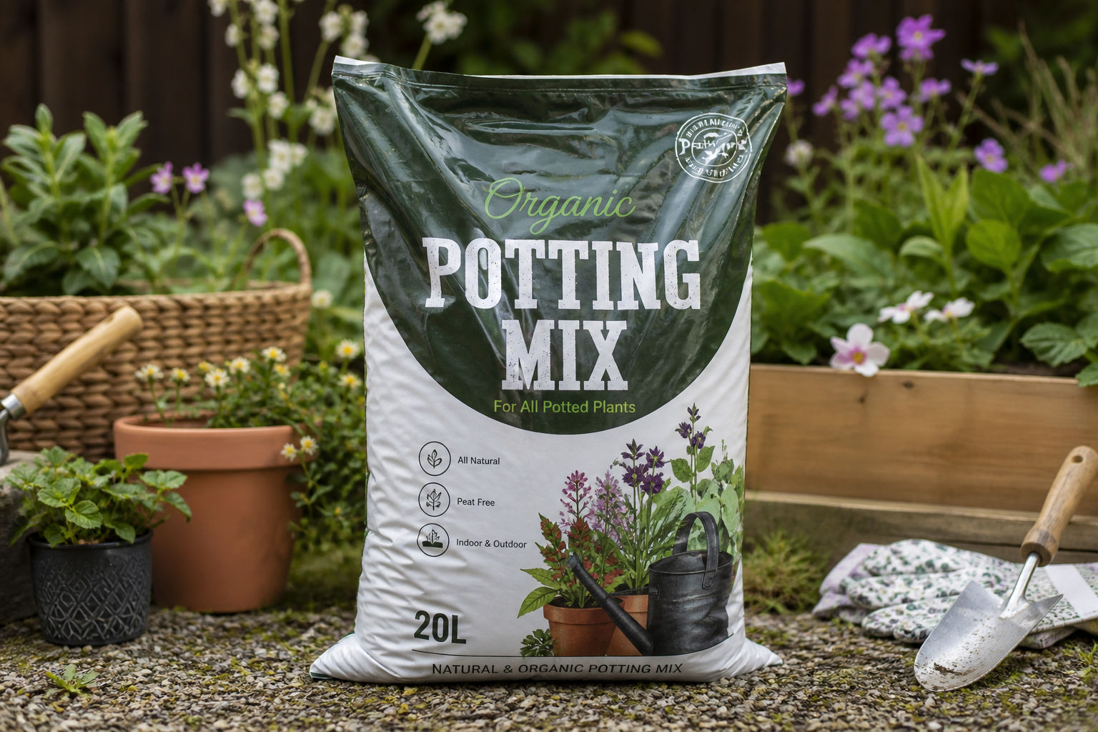 Organic Potting Mix 20L
